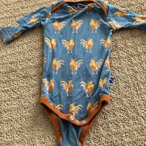 Kickee pants Rooster onesie